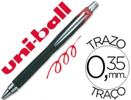 Bolígrafo uni-ball Jetstram SXN-210 tinta gel roja